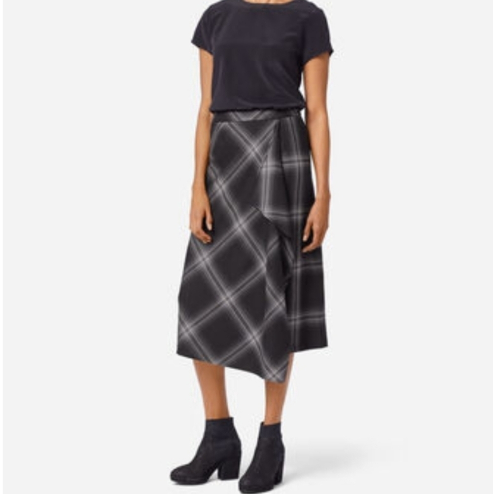  FAUX WRAP SKIRT PENDLETON 100% WOOL PLAID NWT